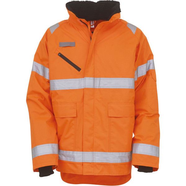 Veste haute visibilité Fontaine Storm - Vêtement professionnel en polyester rip stop