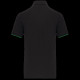 Polo Day To Day contrasté manches courtes pour homme - Personnalisable de qualité