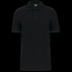 Polo Day To Day contrasté manches courtes pour homme - Personnalisable de qualité