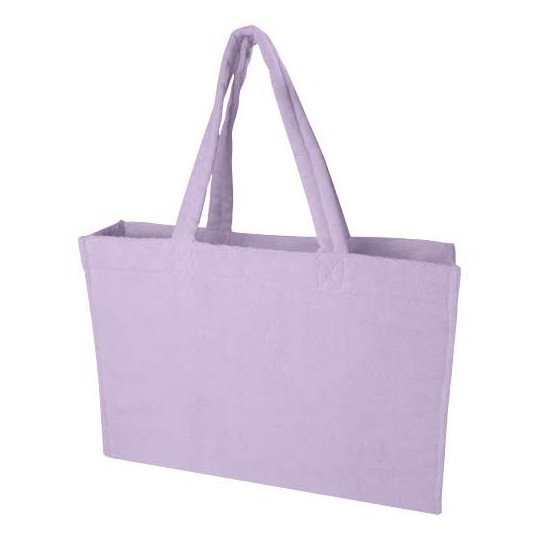 Sac shopping Siam en tissu éponge recyclé GRS de 13 L - Accessoire idéal pour l'été | BCM Goodies