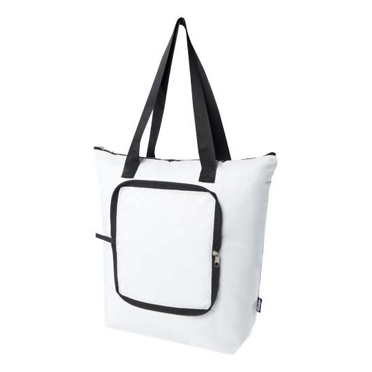 Sac isotherme pliable EcoFold 15L en RPET - Accessoire pratique et léger pour pique-niques et courses