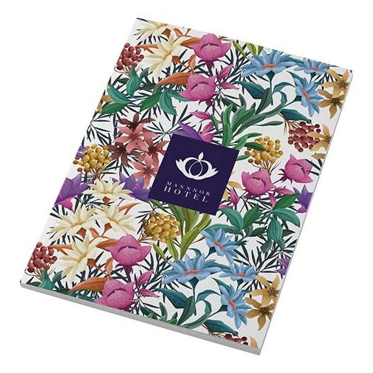 Carnet à couverture souple A5 Novella Austen - Carnet publicitaire personnalisable - BCM Goodies