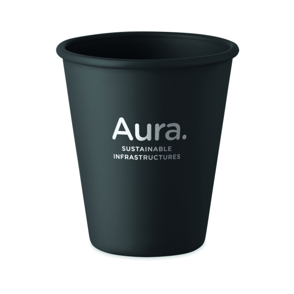 Gobelet réutilisable en PLA de maïs 200 ml pour objets publicitaires durables et écologiques - BCM Goodies