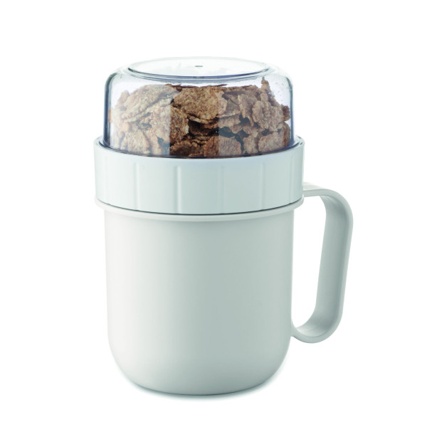 Mug et coupelle pour petit-déjeuner ou brunch à emporter personnalisables - BCM Goodies