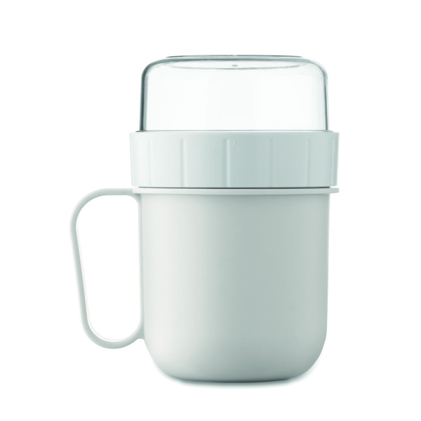 Mug et coupelle pour petit-déjeuner ou brunch à emporter personnalisables - BCM Goodies