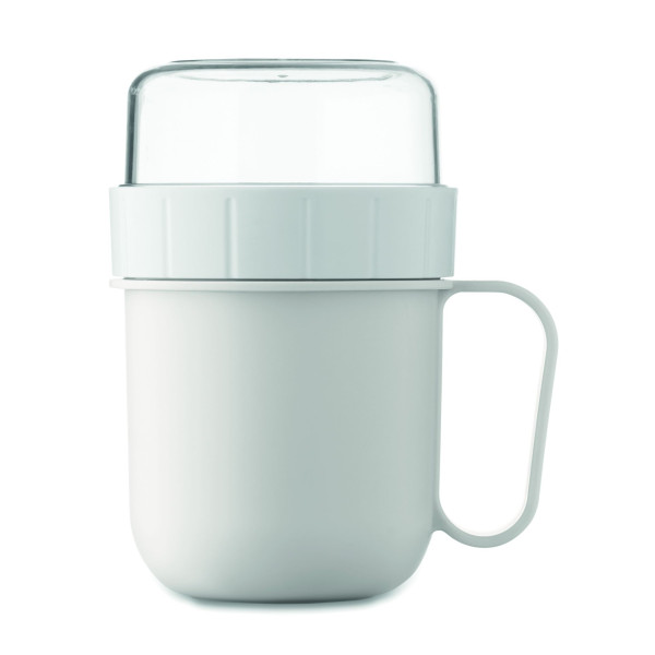 Mug et coupelle pour petit-déjeuner ou brunch à emporter personnalisables - BCM Goodies