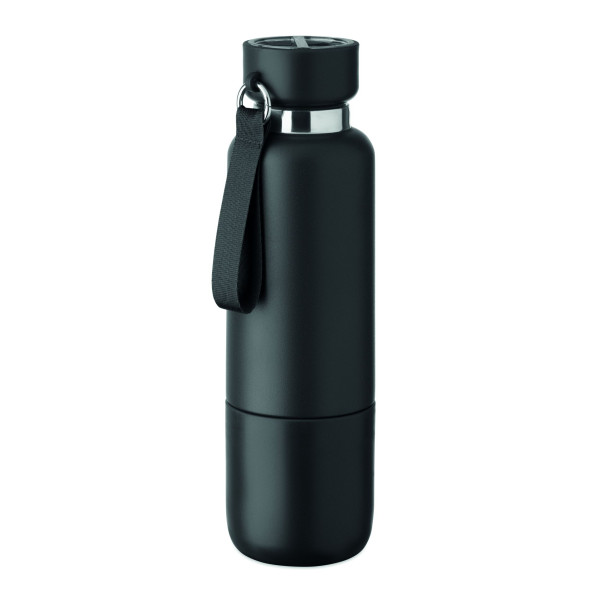 Bouteille isotherme en acier inoxydable recyclé - Personnalisable pour entreprise