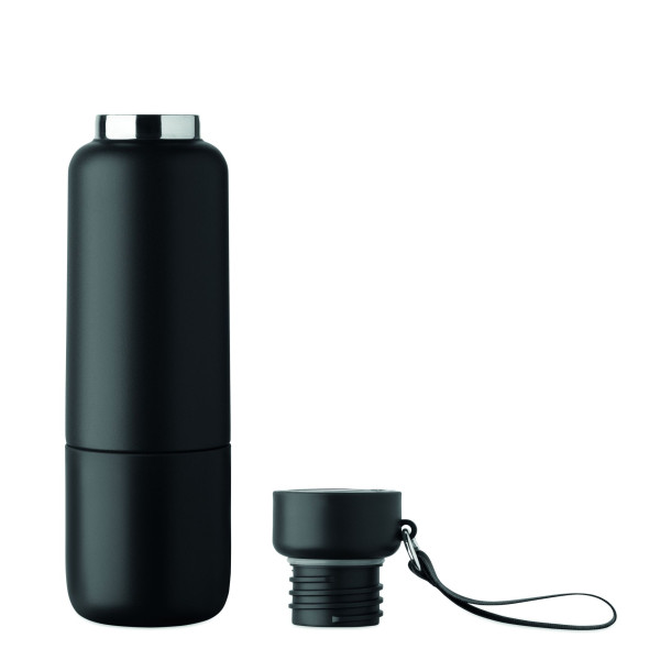 Bouteille isotherme en acier inoxydable recyclé - Personnalisable pour entreprise