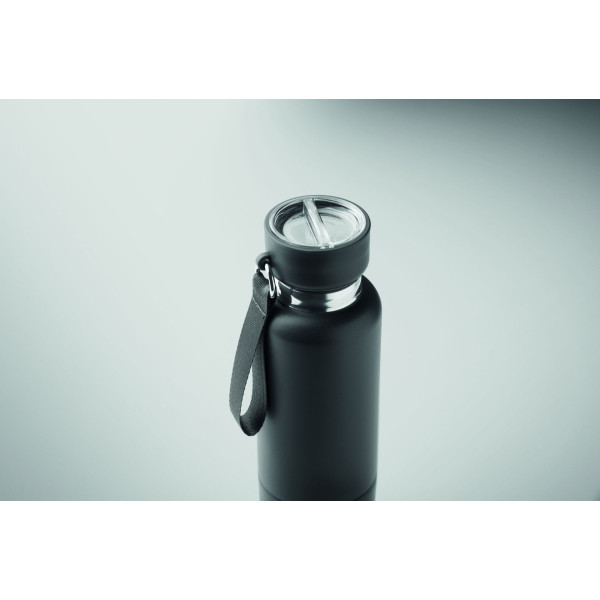 Bouteille isotherme en acier inoxydable recyclé - Personnalisable pour entreprise