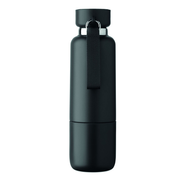 Bouteille isotherme en acier inoxydable recyclé - Personnalisable pour entreprise
