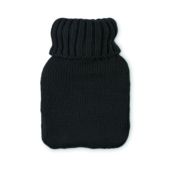 Bouillotte avec housse en acrylique tricotée TOASTY - Accessoire de bien-être personnalisable