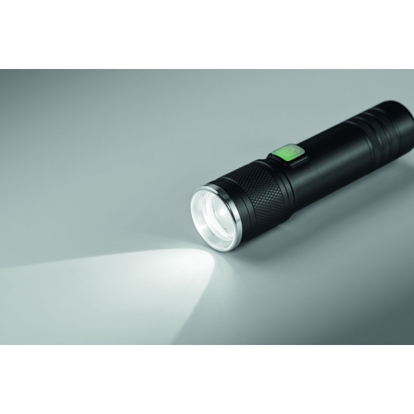 Lampe torche rechargeable et extensible en aluminium recyclé - BCM Goodies