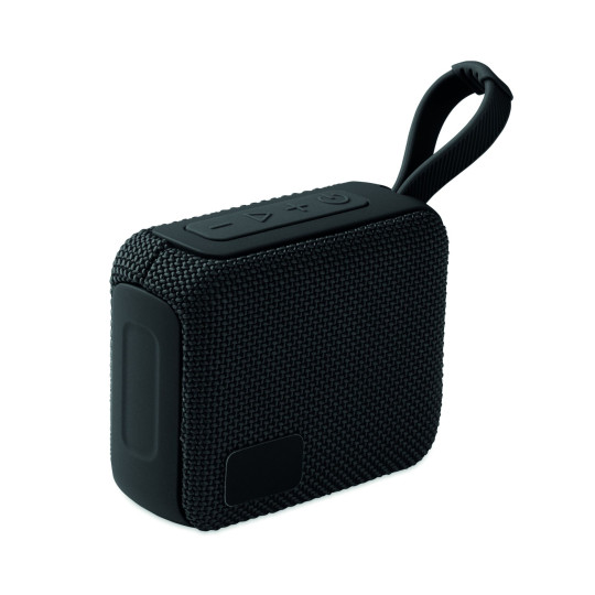 Haut-parleur 5.0 sans fil en ABS avec tissu RPET et cordon de suspension - BCM Goodies