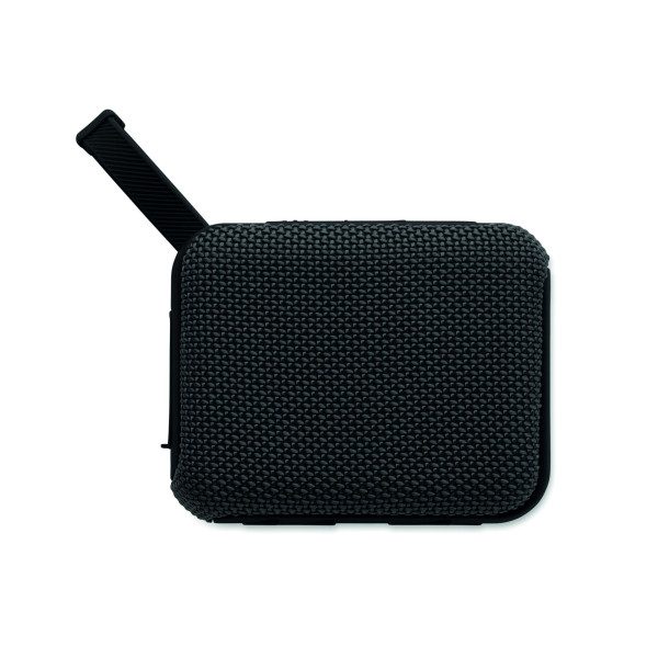 Haut-parleur 5.0 sans fil en ABS avec tissu RPET et cordon de suspension - BCM Goodies