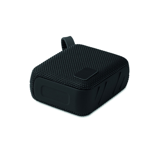Haut-parleur 5.0 sans fil en ABS avec tissu RPET et cordon de suspension - BCM Goodies