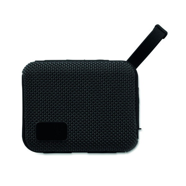 Haut-parleur 5.0 sans fil en ABS avec tissu RPET et cordon de suspension - BCM Goodies