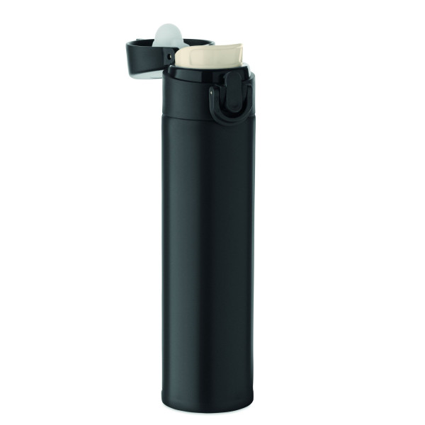Bouteille double paroi en acier inoxydable recyclé 300 ml - BCM Goodies