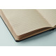 Carnet A5 avec couverture rigide et 160 pages lignées en PLA canne à sucre - BCM Goodies