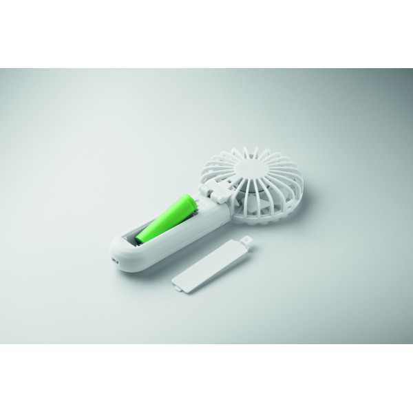 Ventilateur portable pliable en ABS avec 3 niveaux de vitesse - BCM Goodies