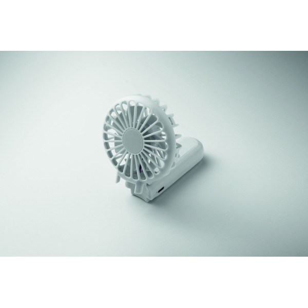 Ventilateur portable pliable en ABS avec 3 niveaux de vitesse - BCM Goodies