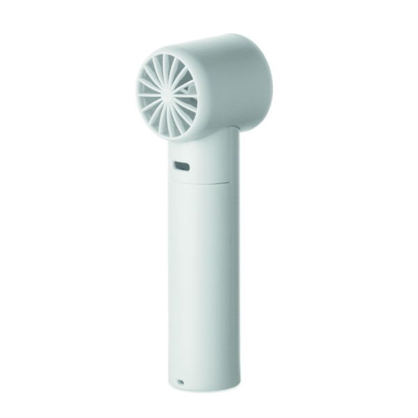 Mini ventilateur de poche en ABS avec écran d'affichage et 5 réglages de vitesse - Accessoire idéal pour événements d'