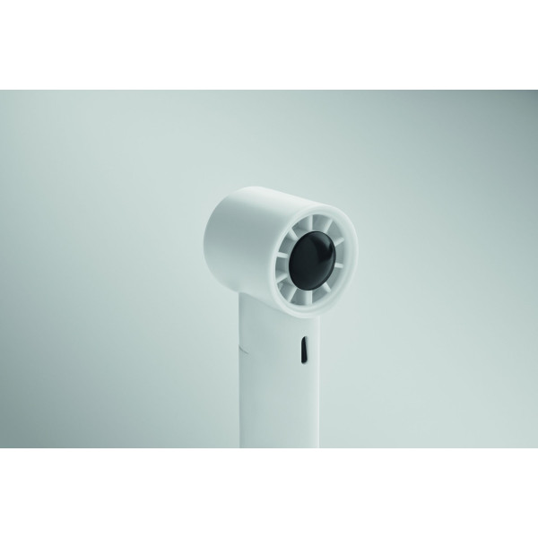 Mini ventilateur de poche en ABS avec écran d'affichage et 5 réglages de vitesse - Accessoire idéal pour événements d'