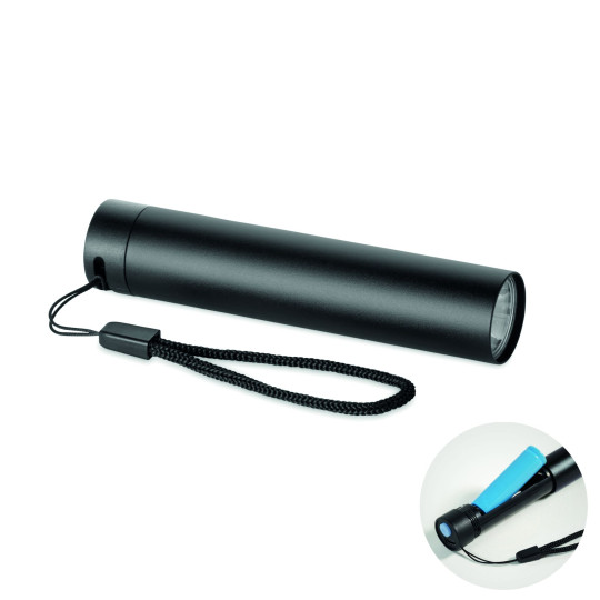 Lampe de poche rechargeable en aluminium recyclé - BCM Goodies
