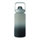 Bouteille d'eau en RPET personnalisable avec couvercle à ouverture d'une seule main - BCM Goodies