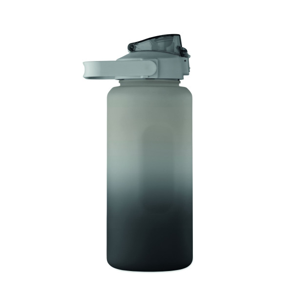 Bouteille d'eau en RPET personnalisable avec couvercle à ouverture d'une seule main - BCM Goodies