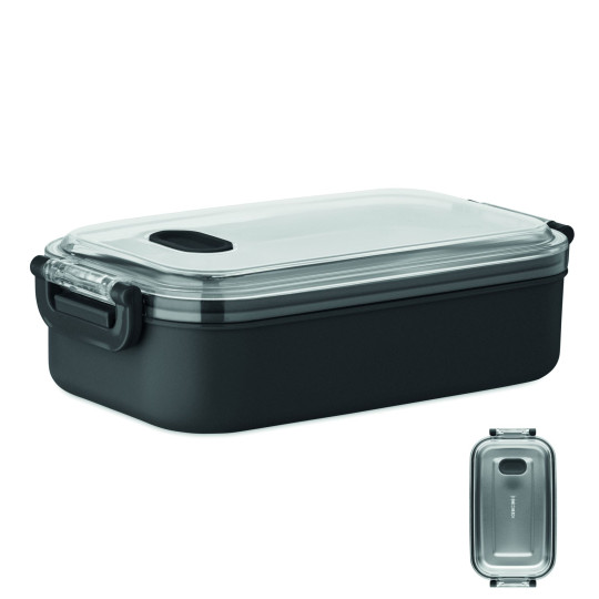 Boîte à lunch en PP avec intérieur en acier inox recyclé - BCM Goodies