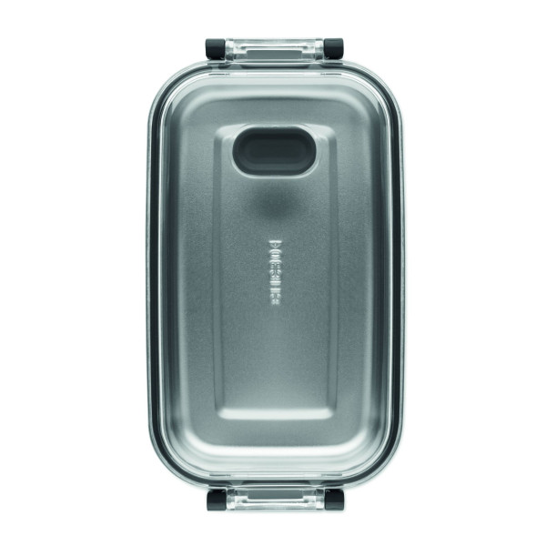 Boîte à lunch en PP avec intérieur en acier inox recyclé - BCM Goodies