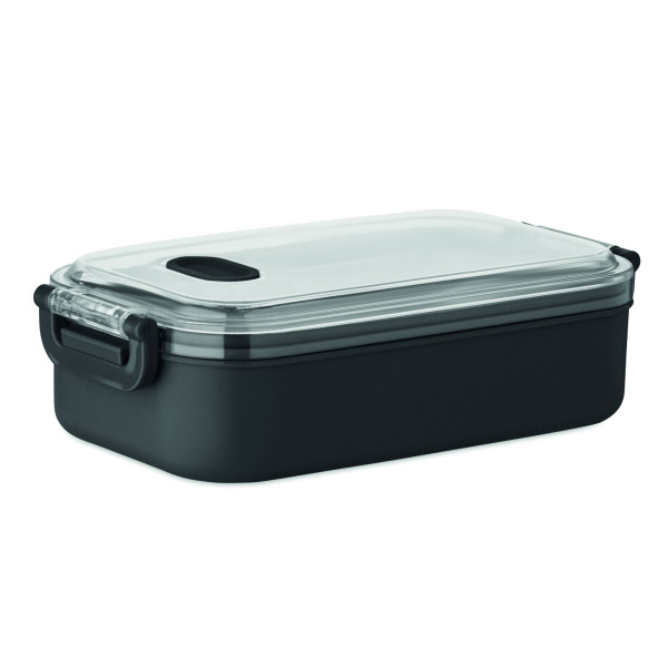 Boîte à lunch en PP avec intérieur en acier inox recyclé - BCM Goodies