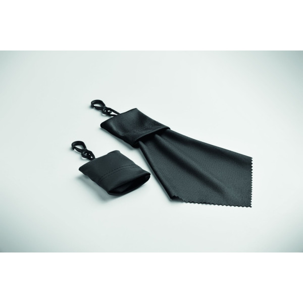 Lingette en RPET personnalisable avec crochet de suspension - BCM Goodies