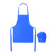 Ensemble toque et tablier de cuisine pour enfant en RPET non tissé 80 gr/m² - BCM Goodies