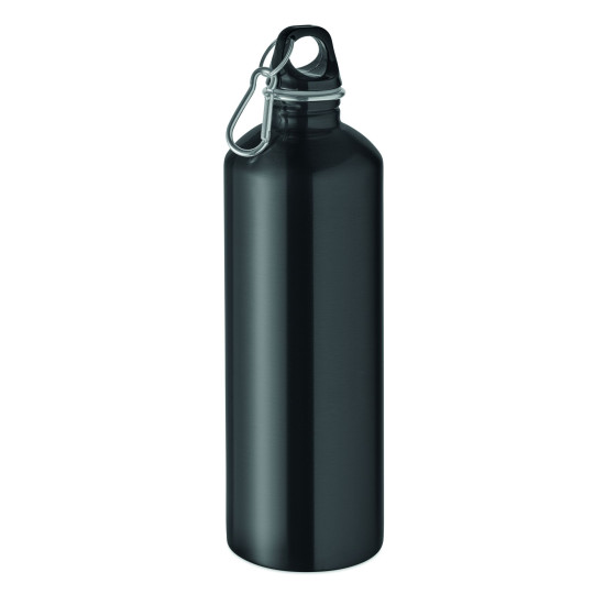 Bouteille à simple paroi RE-ONE MOSS - Capacité 1000 ml - Acier inoxydable recyclé - Personnalisable - Idéale pour événements et