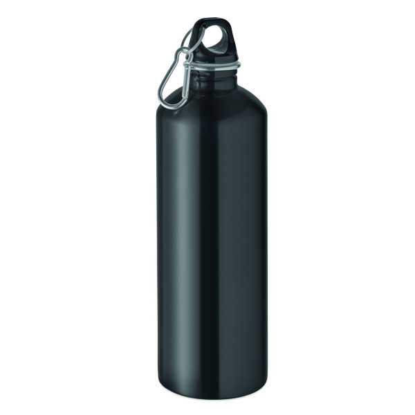 Bouteille à simple paroi RE-ONE MOSS - Capacité 1000 ml - Acier inoxydable recyclé - Personnalisable - Idéale pour événements et