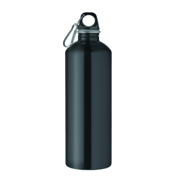 Bouteille à simple paroi RE-ONE MOSS - Capacité 1000 ml - Acier inoxydable recyclé - Personnalisable - Idéale pour événements et