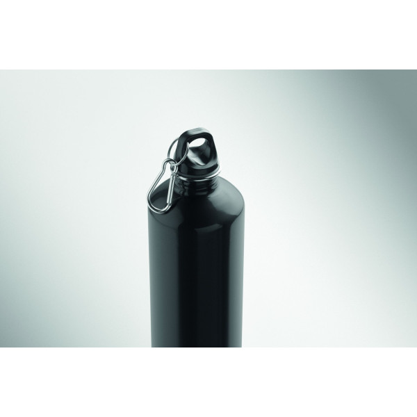 Bouteille à simple paroi RE-ONE MOSS - Capacité 1000 ml - Acier inoxydable recyclé - Personnalisable - Idéale pour événements et