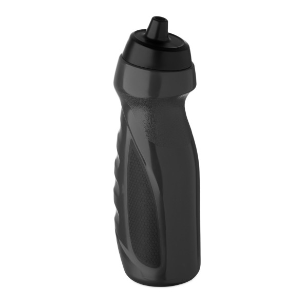 Bouteille de sport en plastique PE solide 700 ml avec poignée pratique et anti-fuite - Personnalisable pour entreprise