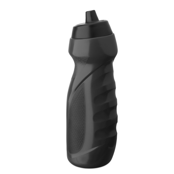 Bouteille de sport en plastique PE solide 700 ml avec poignée pratique et anti-fuite - Personnalisable pour entreprise