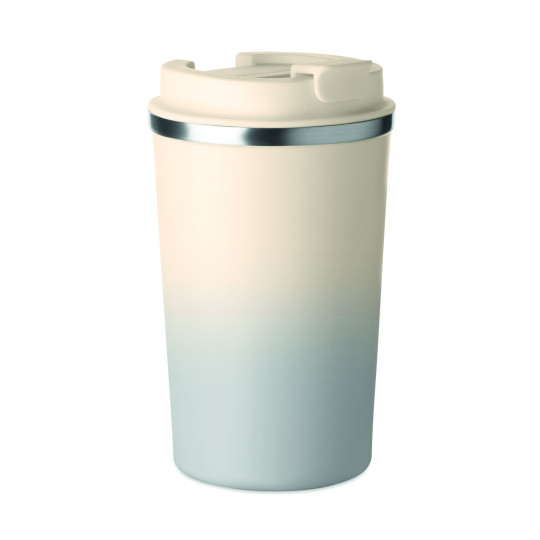 Gobelet à double paroi en acier inoxydable recyclé - 350 ml - Personnalisable pour entreprise