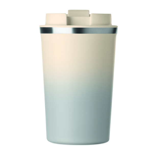 Gobelet à double paroi en acier inoxydable recyclé - 350 ml - Personnalisable pour entreprise