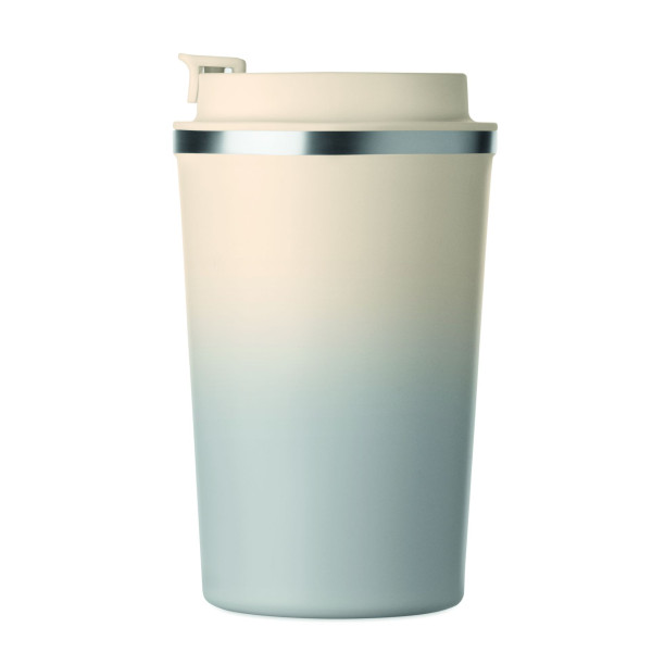 Gobelet à double paroi en acier inoxydable recyclé - 350 ml - Personnalisable pour entreprise