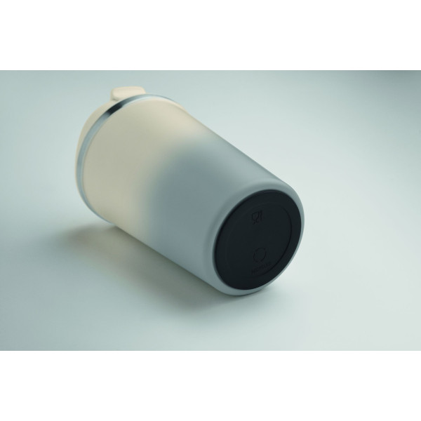Gobelet à double paroi en acier inoxydable recyclé - 350 ml - Personnalisable pour entreprise