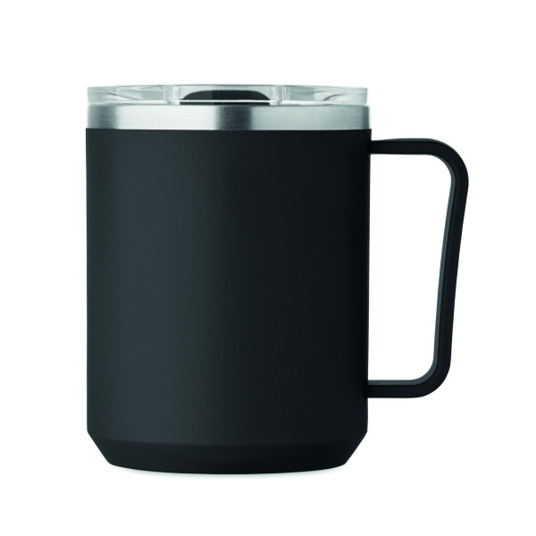 Mug à double paroi en acier inoxydable recyclé à 90% - 400 ml - BCM Goodies