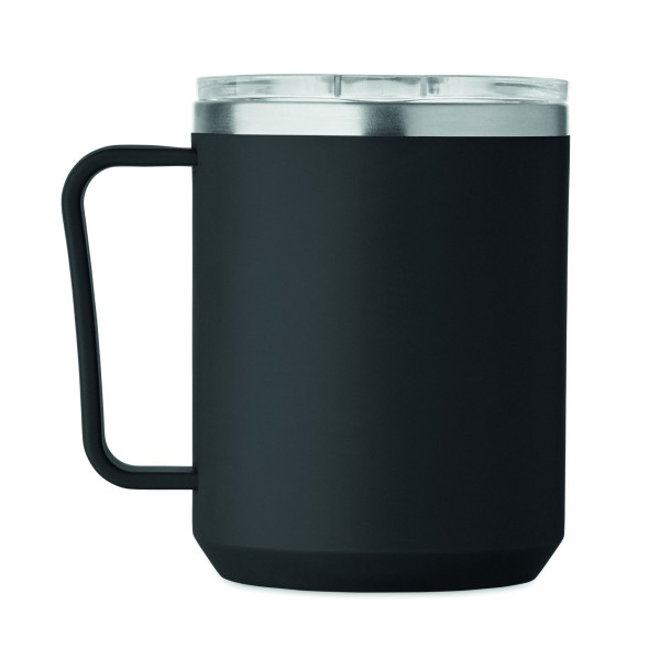 Mug à double paroi en acier inoxydable recyclé à 90% - 400 ml - BCM Goodies