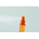 Brume corporelle en flacon PET de 30 ml avec pompe et couvercle en PP - Parfum prune et cassis - Idéal pour la personnalisation 