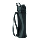 Bouteille de sport pliable en silicone avec couvercle en PP - BCM Goodies