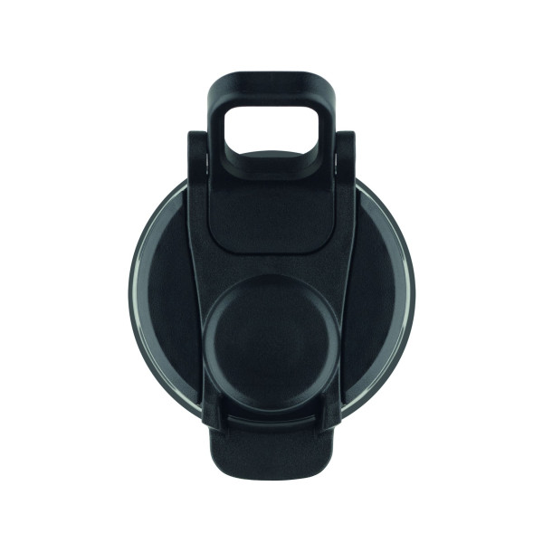 Bouteille de sport pliable en silicone avec couvercle en PP - BCM Goodies