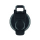 Bouteille de sport pliable en silicone avec couvercle en PP - BCM Goodies